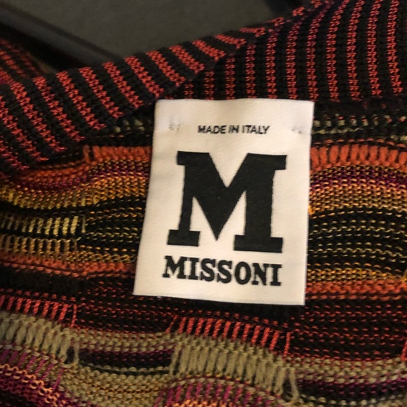 M Missoni Knit Wave Pattern Cardigan Multicolor - Picture 3 of 6